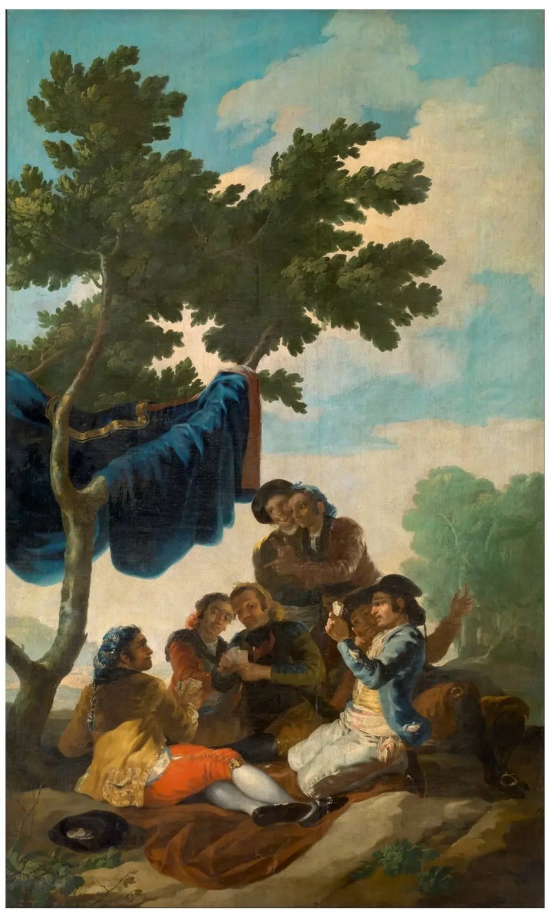 Korttipelaajat - Francisco de Goya