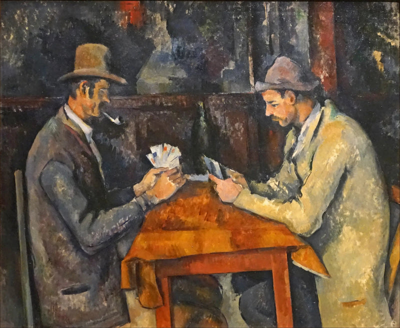 Korttipelaajat - Paul Cézanne