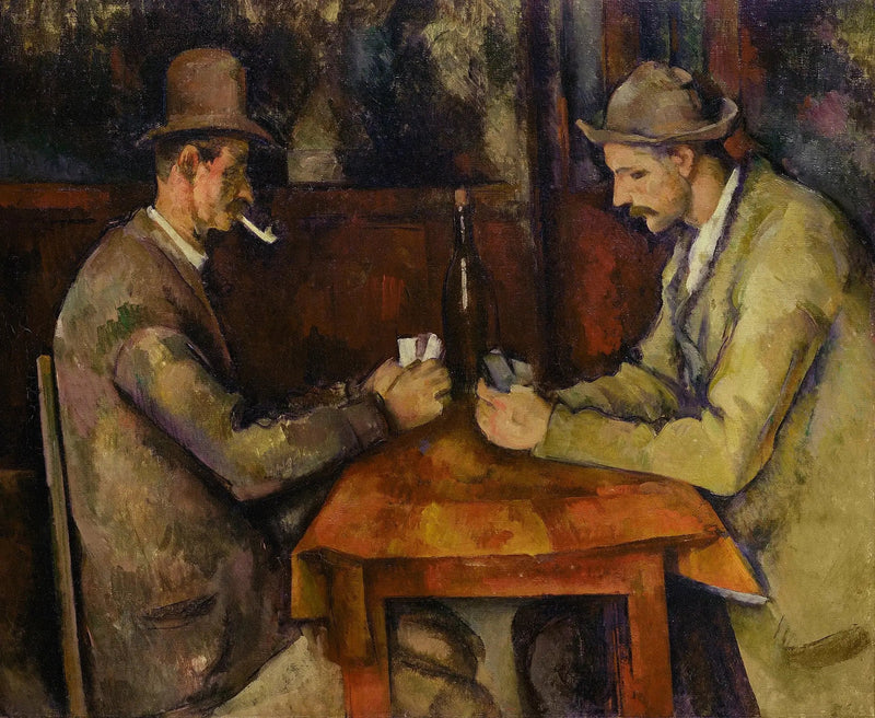 Korttipelaajat - Paul Cézanne