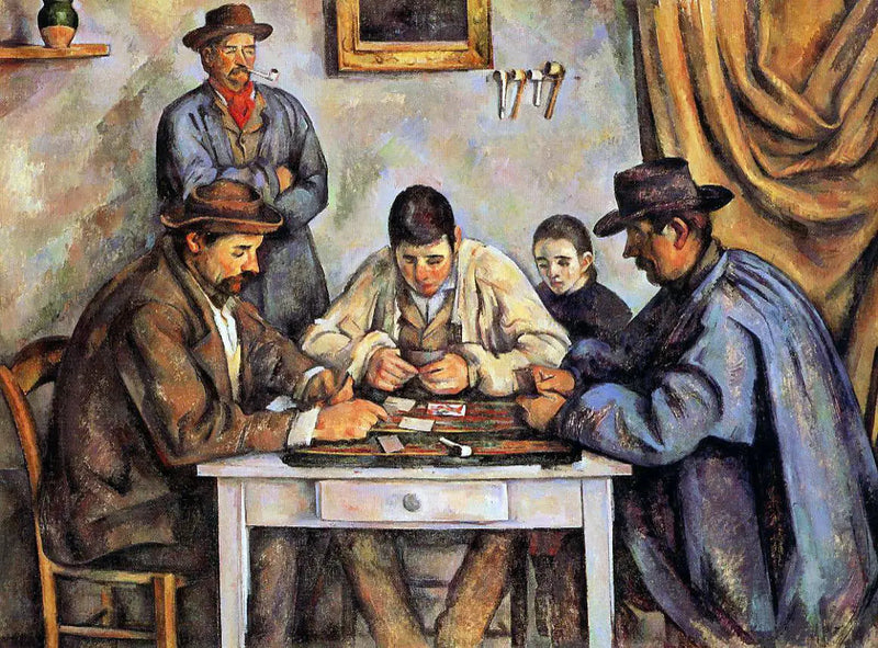 Korttipelaajat - Paul Cézanne