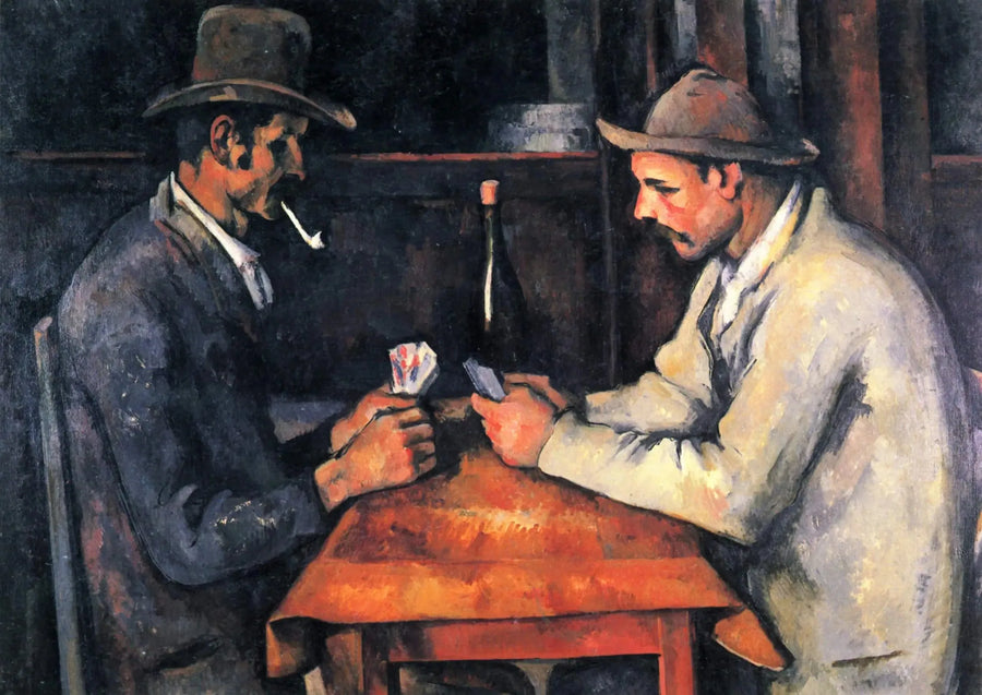 Korttipelaajat - Paul Cézanne