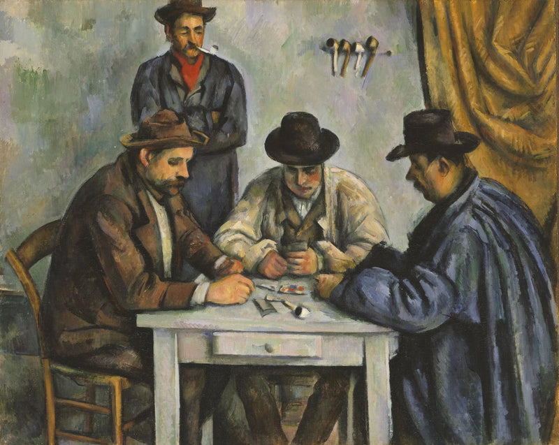 Korttipelaajat - Paul Cézanne