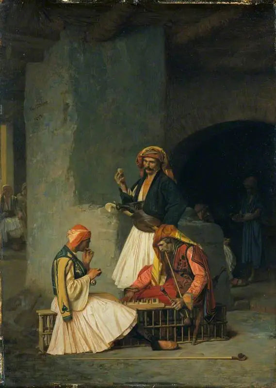 Varauksen pelaajat - Jean-Léon Gérôme
