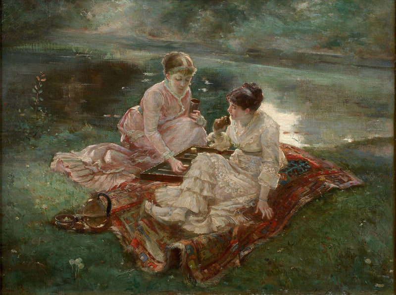 Jacquetin pelaajat - Marie Bracquemond