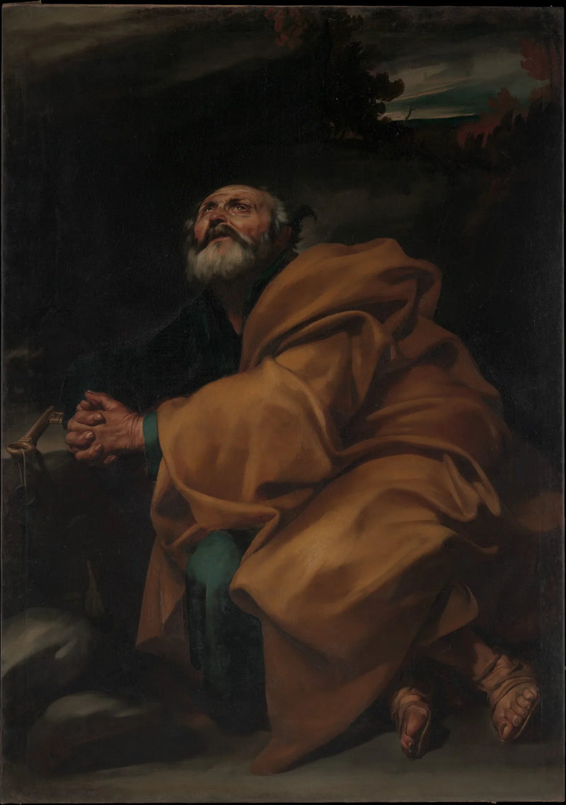 Pyhän Pietarin kyyneleet - Jusepe de Ribera