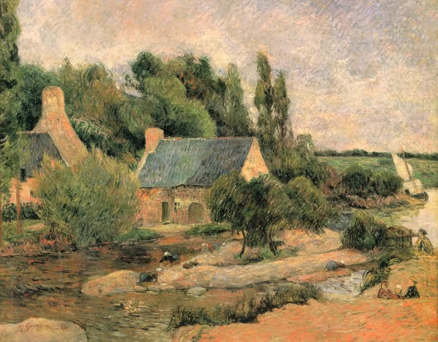 Pont-Avenin pesijät - Paul Gauguin