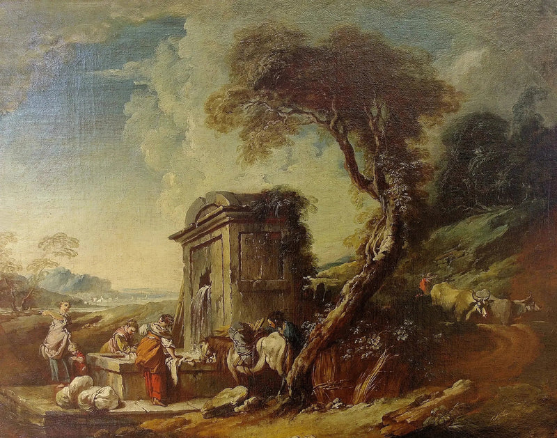 Pesulaisten naiset - François Boucher