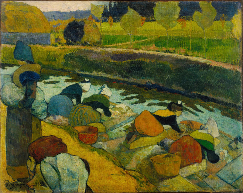 Pesijät Arlesissa I (Kuningas Roubine) - Paul Gauguin