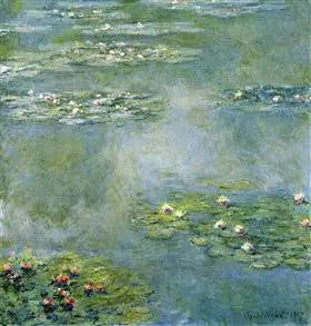 Reproduction du tableau « Les lilies d'eau - Claude Monet » par Alpha Reproduction en peinture à l’huile