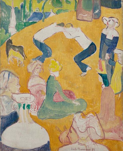 Bretton painijat - Émile Bernard