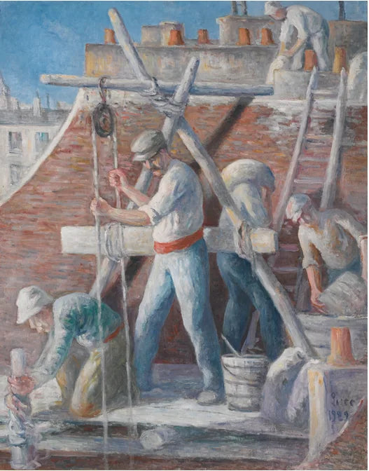 Laattamiehet - Maximilien Luce