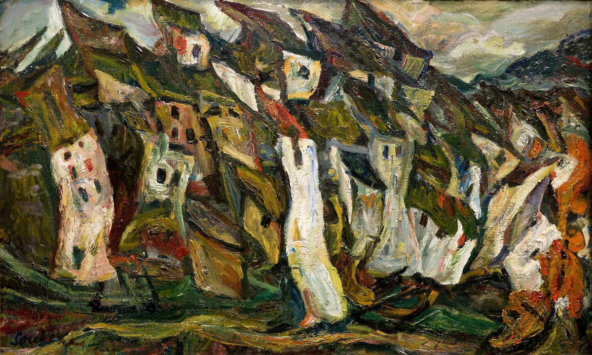 Les Maisons - Chaim Soutine