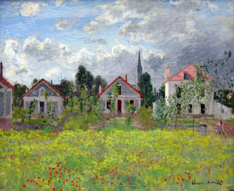 Argenteuilin talot - Claude Monet