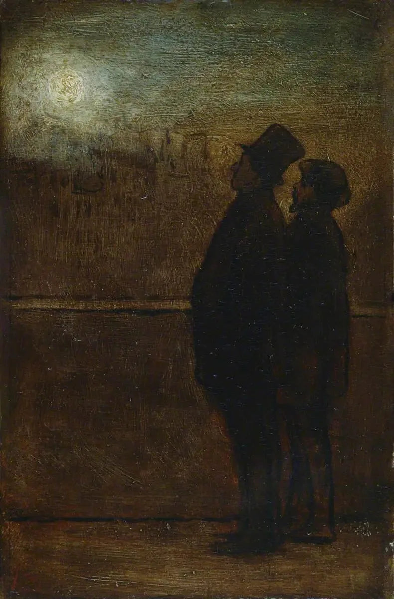 Yön vaeltajat - Honoré Daumier