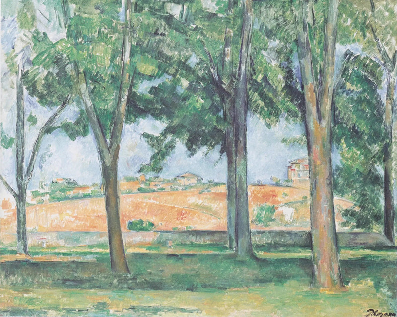 Jas de Bouffanin kastanjapuut - Paul Cézanne