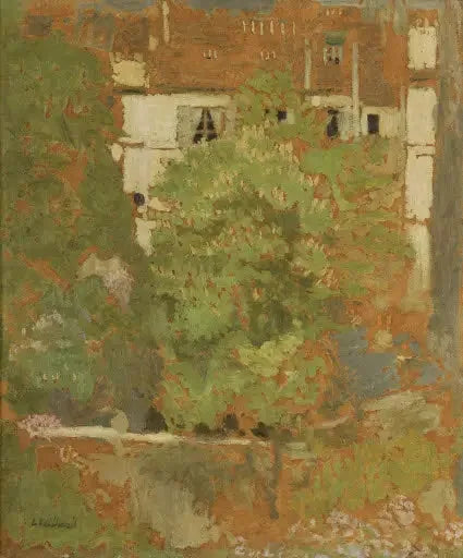 Kastanjepuut, Truffaut-katu - Édouard Vuillard