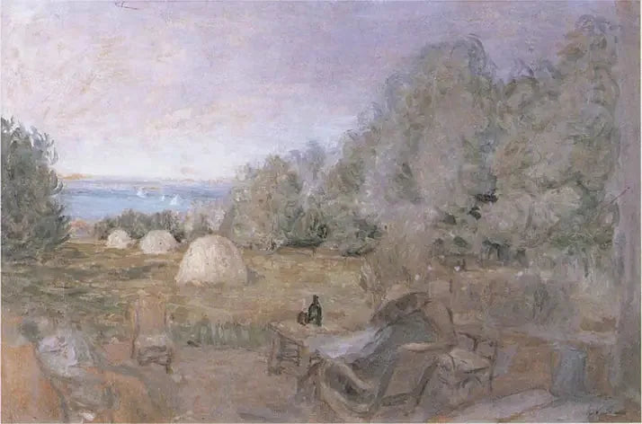 Kivimurskat Tähdenpuutarhassa Criqueboeufissa - Édouard Vuillard