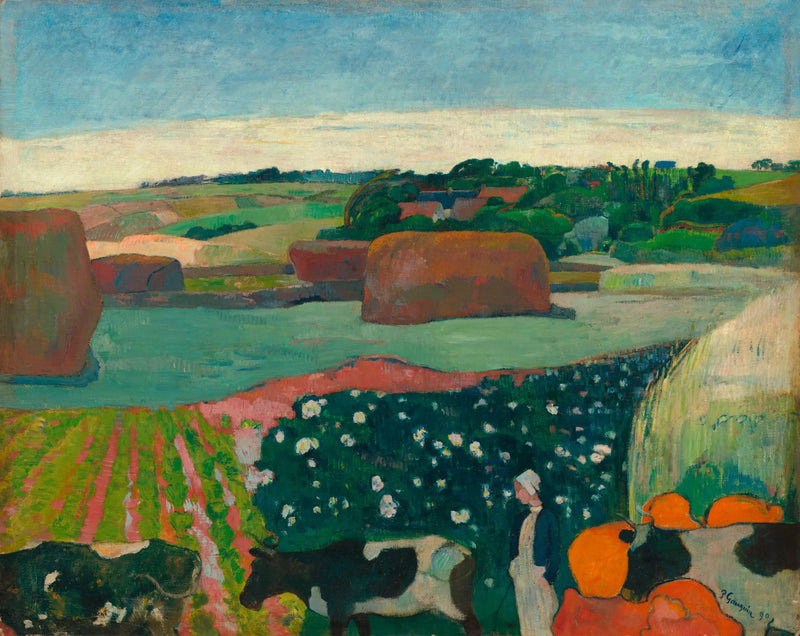 Myllyt tai Perunapelto - Paul Gauguin