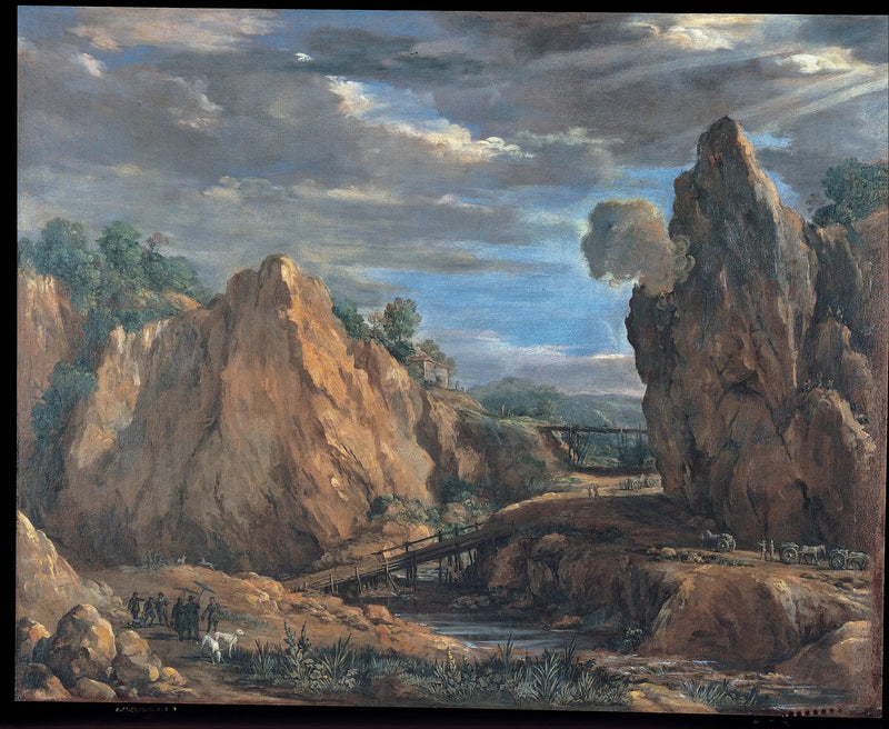 Tolfan tulen sytytin kaivokset - Pietro da Cortona