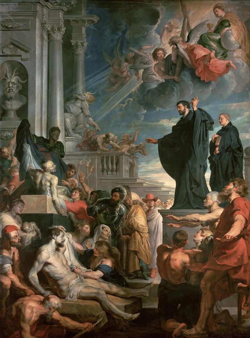 Pyhän Fransiskus-Xaverin ihmeet - Peter Paul Rubens