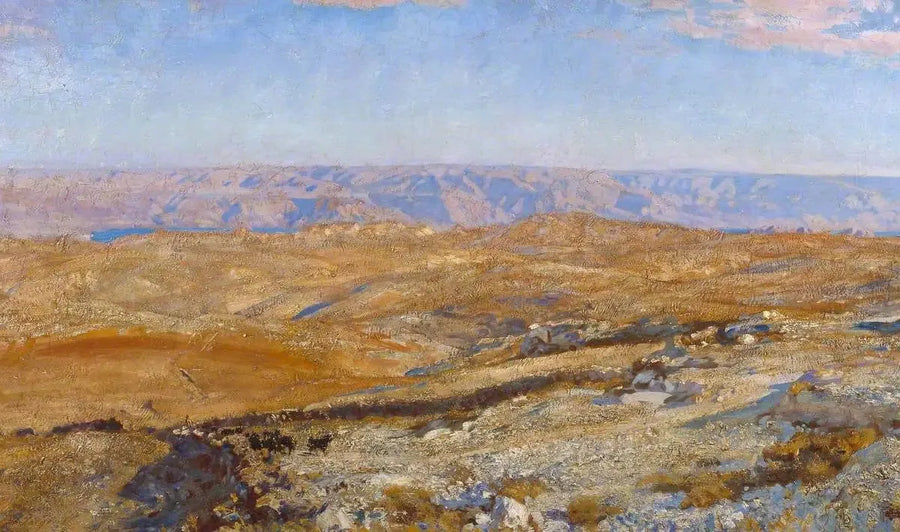 Moabin vuoret - John Singer Sargent