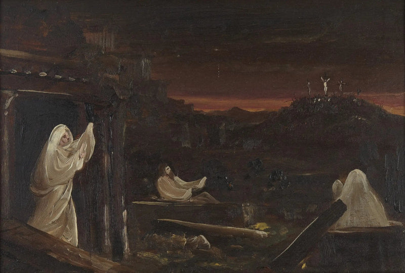 Kuolleet heräävät haudoistaan - Thomas Cole