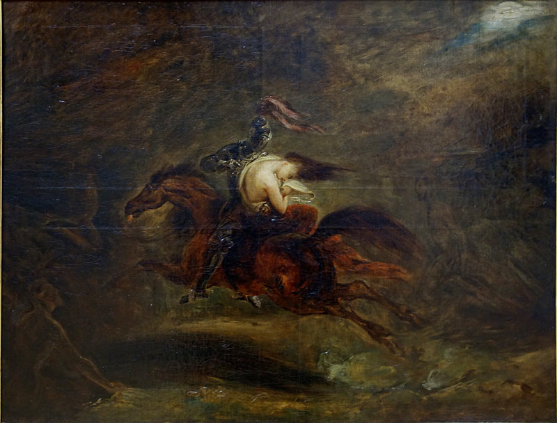 Les morts vont vite (d'après une ballade de Bürger) - Ary Scheffer