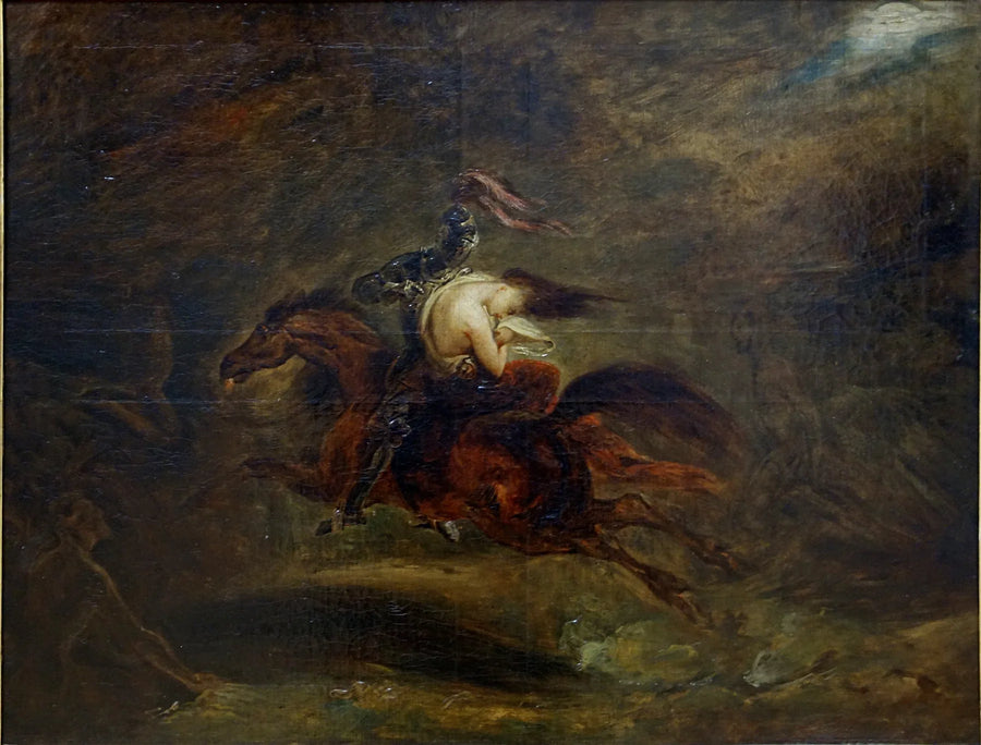 Les morts vont vite (d'après une ballade de Bürger) - Ary Scheffer