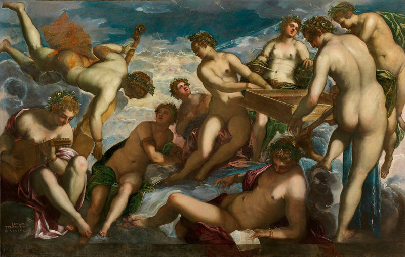 Muusikot - Jacopo Tintoretto