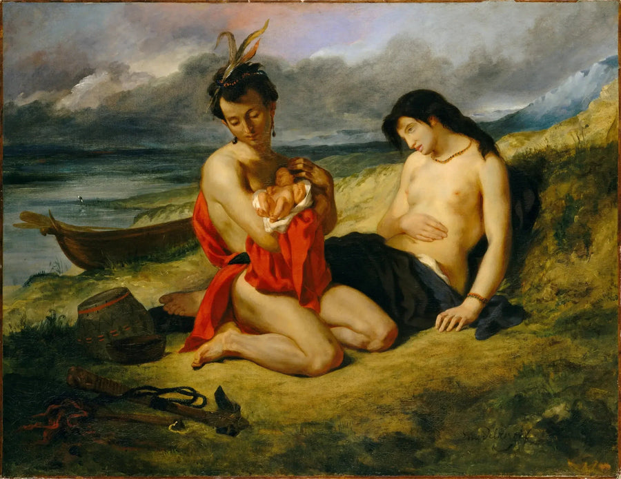 Natchezit - Eugène Delacroix