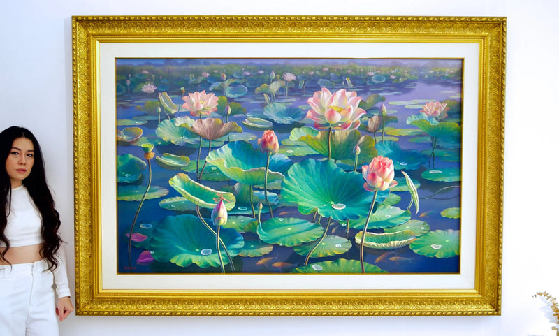 Vesililjat II | 160 x 100 cm