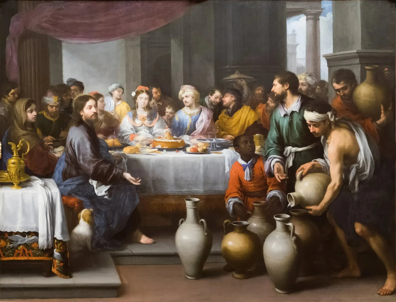 Kaanan häät - Bartolomé Esteban Murillo