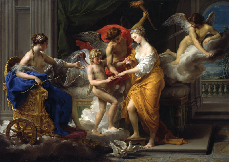 Psychen ja Cupidon häät - Pompeo Batoni