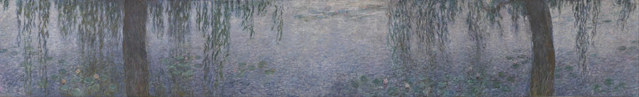 Nymfit - Kirkas Aamu ja Pajuja - Claude Monet
