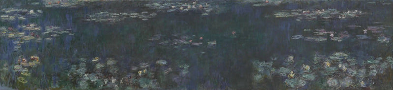 Nymfit: Vihreät heijastukset - Claude Monet