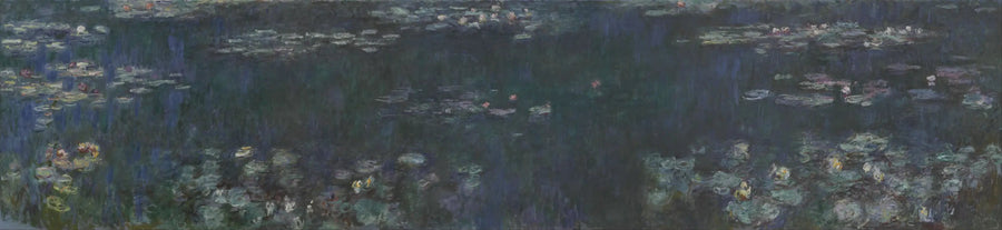 Nymfit: Vihreät heijastukset - Claude Monet