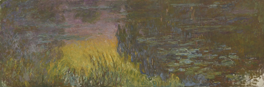 Nymfit: Auringonlasku - Claude Monet
