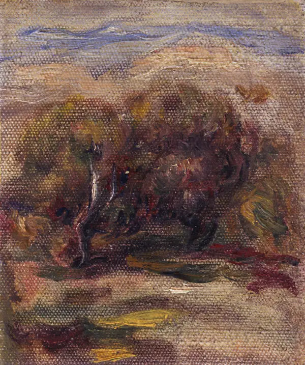 Oliivipuut Cagnes-sur-Merissä - Pierre-Auguste Renoir