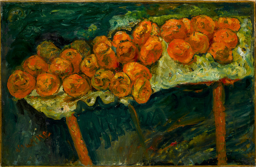 Les Oranges sur fond vert - Chaïm Soutine - Alpha Reproduction