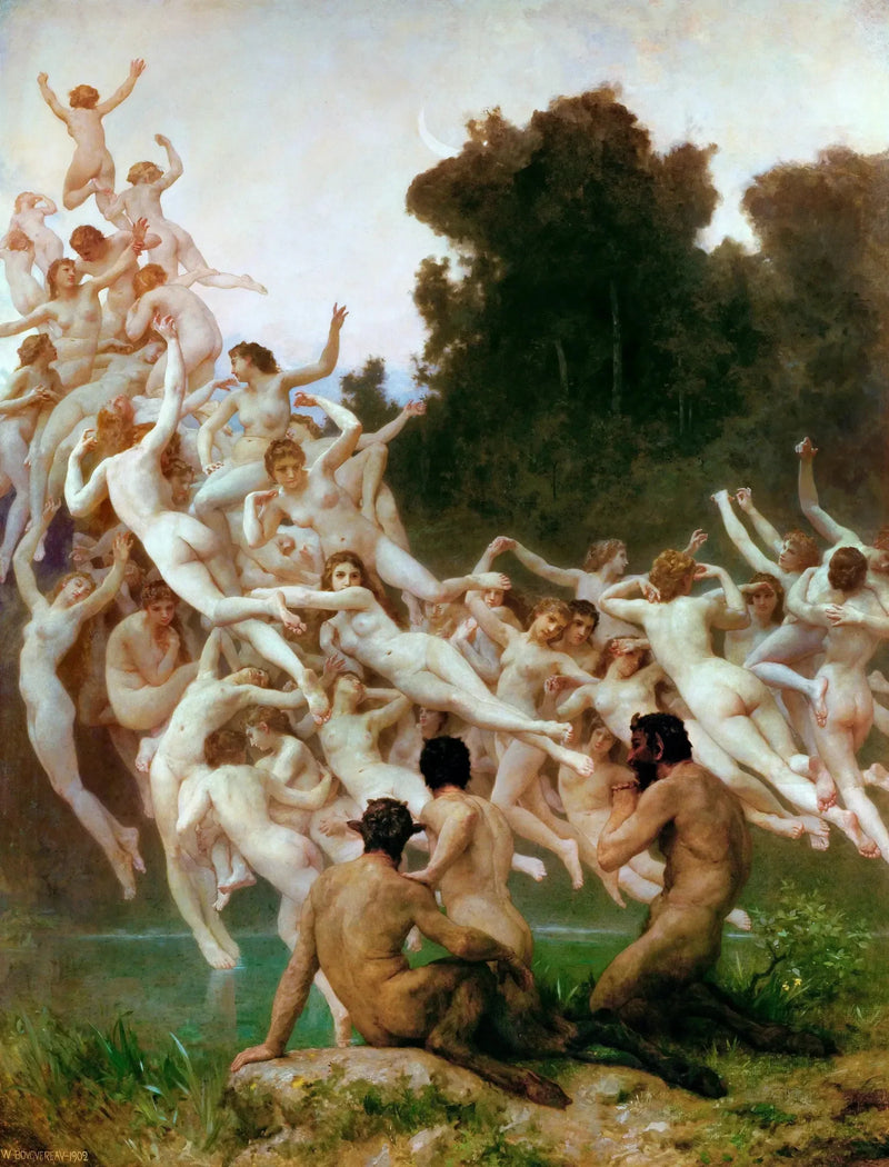 Oréades - Bouguereau