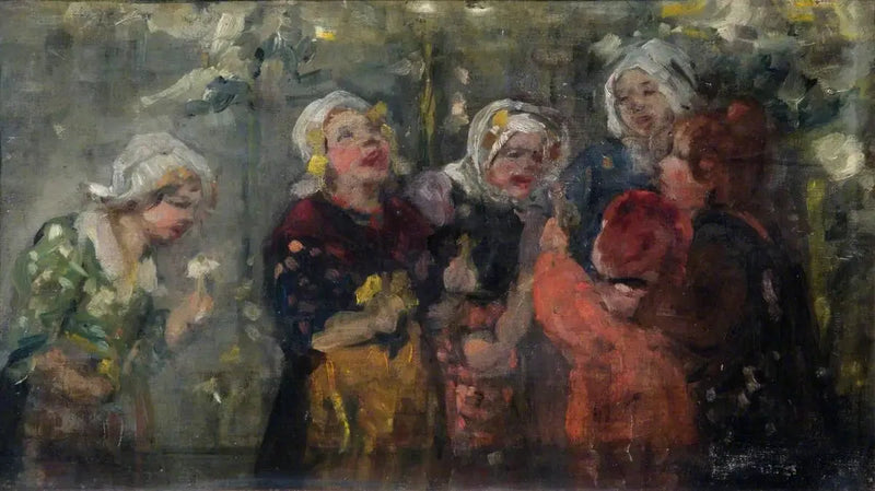 Nauraavat maatyöläiset - Pierre-Auguste Renoir