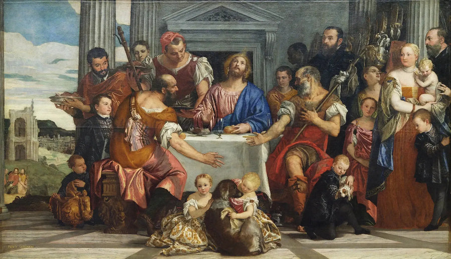 Emmaus-matkaajat - Paul Véronèse