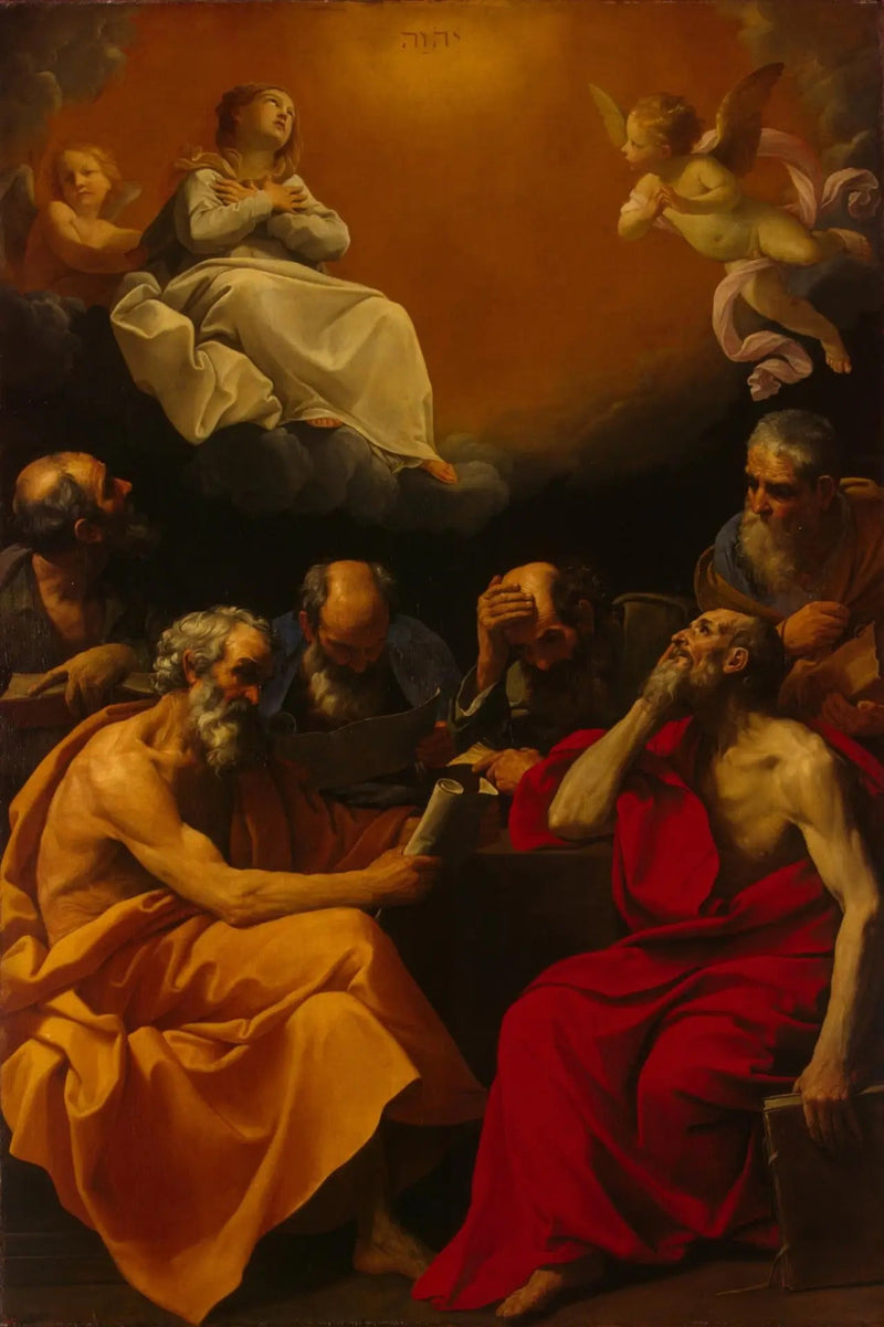 Kirkon Isät kiistävät synnittömän synnyn dogman - Guido Reni