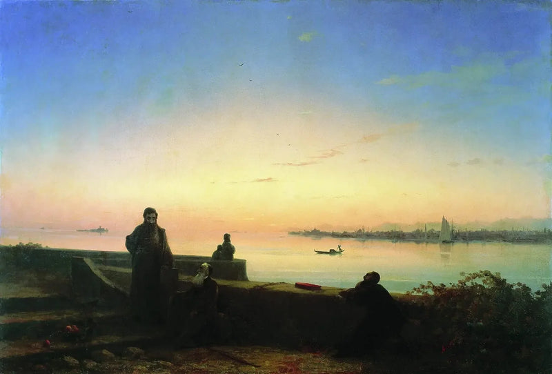 Isät Mekhitaristit Lazare-saarella, Venetsia - Ivan Aïvazovski