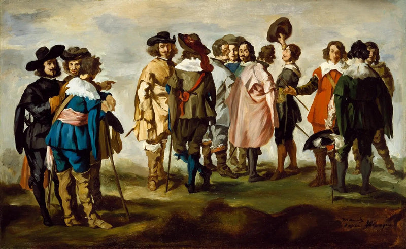 Pienet Ratsastajat - Édouard Manet