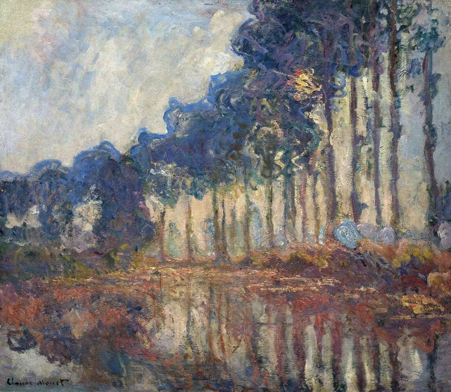 Haavat, syksy - Claude Monet