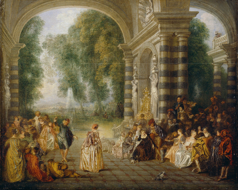 Balin nautinnot - Antoine Watteau