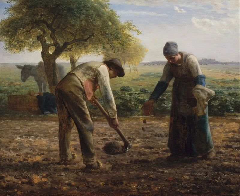 Perunaviljelijät - Jean-François Millet