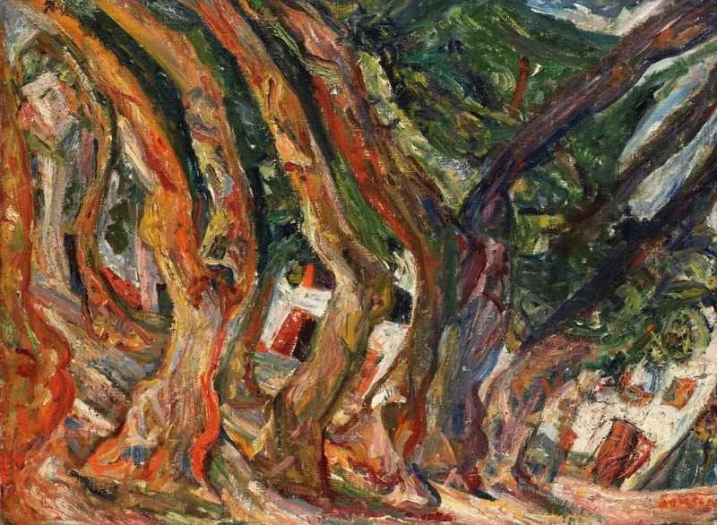 Les Platanes à Céret - Chaim Soutine
