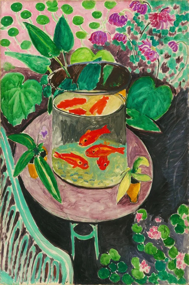 Punaiset kalat - Henri Matisse
